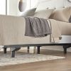 Full Queen King Heavy Duty Bed Frame with Headboard Brackets
