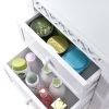 White 3-Drawer Bathroom Floor Linen Cabinet