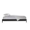 Full size Modern Black Wood Platform Bed Frame